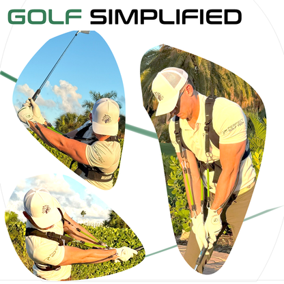 Swing Band Golf Training Aid (Includes Golf Gloves) Adult Men Size